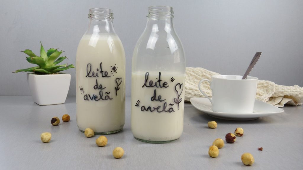 Leite de avelã