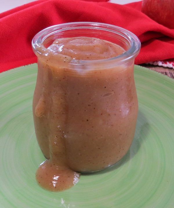 Creme de maçã e canela - topping