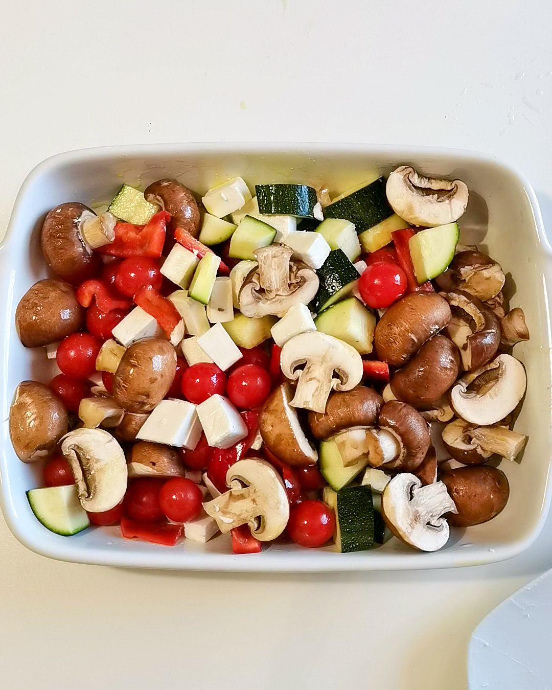 Massa com Legumes em Molho de Queijo receita vegana
