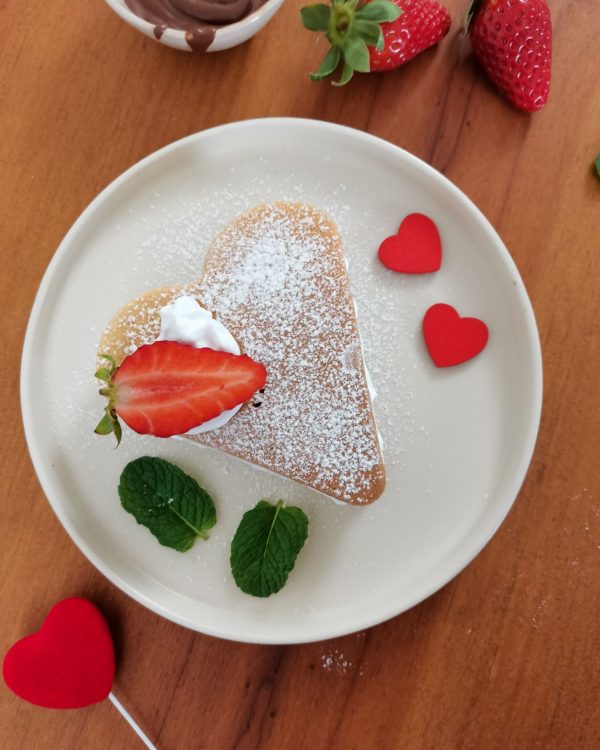 receita panquecas veganas dia dos namorados